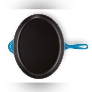 Marseille Le Creuset Enameled Cast-Iron 15.75 inch Oval Skillet
